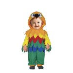 D�guisement - guirca - costume de perroquet color� - multicolore - b�b� - 6 mois et plus