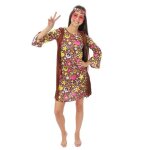 D�guisement hippie - ptit clown - ptit clown - femme - s / m - carnaval / halloween