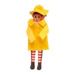 D�guisement imperm�able lutin farceur 11. 5x16cm jaune