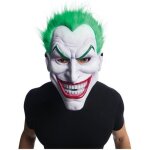 Dguisement joker adulte avec masque et perruque - blanc vert rouge