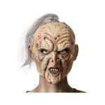 Dguisement - masque dhalloween en latex - gobelin malfique beige - ac - dco
