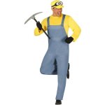 Dguisement minion adulte - personnage clbre - extrieur - polyester - jaune