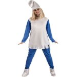 D�guisement naine bleue chaussons pour femme