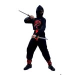 D�guisement ninja enfant - ptit clown - ptit clown - noir - polyester - 3 ans +