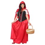 Dguisement petit chaperon rouge - atosa - xxl t4 - femme - intrieur