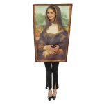 D�guisement - ptit clown - portrait mona lisa - tunique polyester - l�ger et confortable - taille unique ...