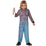 Dguisement poupe diabolique - fiestas guirca - 10 - 12 ans - bleu clair - 142 - 148 cm - mixte