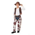 D�guisement - ptit clown - cowboy enfant - marron - polyester - 3 + ans