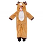 Dguisement renne lutin farceur 10x0. 5x30cm beige ivoire crme cru naturel taupe