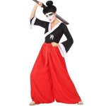 Dguisement de samoura japonais pour femme
