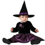 Dguisement de sorcire violette pour bb