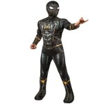 Dguisement spiderman 3 noir deluxe enfant