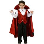 Déguisement vampire - atosa - 7 - 9 ans - chemise pantalon cape - noir Déguisement vampire - atosa - 7 - 9 ans - chemise pantalon cape - noir