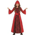Dguisement de vampire gothique rouge pour fille