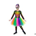 D�guisement - widmann - costume tutu squelette multicolore - multicolore - fille - 6 mois � 12 ans