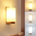 Delipop applique murale led ? 12w 3000k / 4000k / 6500k ? bois ? 12x10x28 cm