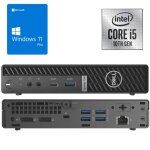 Dell optiplex 7080 micro i5 - 10500t - mini pc - wifi - ram 8go - ssd 256go - windows 11 home