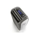 Delonghi - dshumidificateur d'air dns 80 - capacit 2, 8l - technologie zeolite - 34db - blanc / gris ...