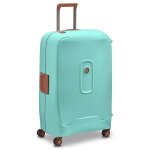 Delsey paris valise soute rigide amande moncey - l (76cm) - matire recycle - cadenas tsa - doubles ...