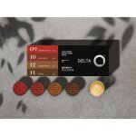 Capsules de caf� - delta q - 40 capsules - m�langes epiq qharisma qalidus qharacter - compatibles delta ...