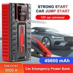 D�marrage durgence de voiture portable 49800mah chargeur de batterie pour voitures dor�es 60 l voitures ...