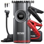Dmarreur de batterie - bazarland30 - booster de batterie - compresseur dair - 2500a - 20000mah - 150psi ...