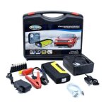 Dmarreur durgence batterie 16800mah 12v portable rescue booster chargeur + compresseur dair compact ...