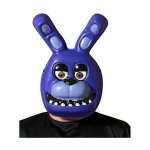 Demi masque de lapin violet