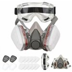 Demi - masque respiratoire rutilisable 6200 masque gaz avec cartouches filtrantes et tampons pzcc Demi - masque respiratoire rutilisable 6200 masque gaz avec cartouches filtrantes et tampons pzcc