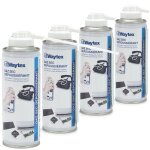 Dpoussirant informatique - waytex - pack de 4 - air sec 5 bars - 200ml
