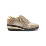 Derbie zippe et lacets femme pdiconfort