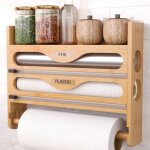 D�rouleur de film plastique avec cutter - bo�te de rangement - bo�te de rangement - distributeur mural ...