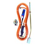 Dsherbeur thermique ecoflam + - 2ebalm - idal pour alles chemins et pavs - orange