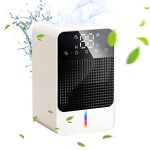 Déshumidificateur - welan - portable - 1500 ml - silencieux - led 7 colorées Déshumidificateur - welan - portable - 1500 ml - silencieux - led 7 colorées