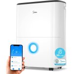 Dshumidificateur - midea - mod. mddf - 20den7 - qa3 - 20 l - silencieux 41 db - programmable 24 h