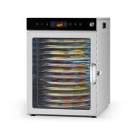 D�shydrateur alimentaire - duoku - h12 - acier inoxydable - 12 plateaux - 800 w - temp�rature r�glable ...