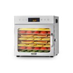Dshydrateur alimentaire - vevor - 8 plateaux - schoir lectrique aliments 400 w - temprature rglable ...