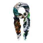 Desigual charpe multicolore pour femme - juliett rectangle foulard tutti fruti 315847