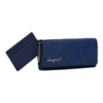 Desigual porte - monnaie bleu fonc pour femme - sierra mone mariona long wallet azul noche 315842