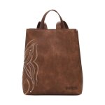 Desigual sac  dos de loisirs marron pour femme - goodall sand sumy mini backpack arena 305266