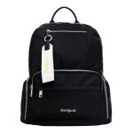 Desigual sac  dos noir pour femme - priori chester maxi backpack 281666