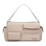 Desigual sac  paule bandoulire beige pour femme - accessories handbag raw 286141