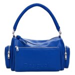 Desigual sac  paule bandoulire bleu pour femme - fantasy half banana handbag royal 310872