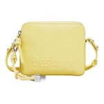 Desigual sac � �paule bandouli�re jaune clair pour femme - julia crossbody bag amarillo pastel 300235 ...