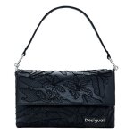 Desigual sac  paule bandoulire noir pour femme - jolie venecia across body bag 296679