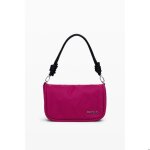 Desigual sac � �paule bandouli�re rose pour femme - priori gales maxi crossbody bag fuchsia 281624
