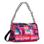 Desigual sac � �paule bandouli�re rouge gris fonc� pour femme - hypatia dortmund crossbody bag tutti ...
