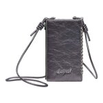 Desigual sac pour t�l�phone portable mauve vert olive pour femme - mone capsule tiny valentina wallet ...