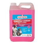 Dsinfectant odorisant pour cages et litires 5l - saniterpen