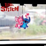 Desodorisant auto stitch angel lilo et stitch disney